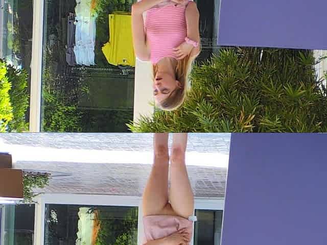 Pretty blonde amateur teen creampie jizzed in public