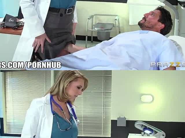 Hawt doctor Brooke Wylde likes large schlong - Brazzers