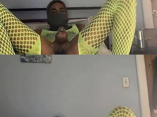 Green Underware Ass Play 1