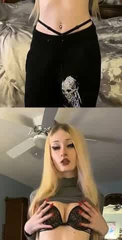 Amateur Blonde Teen Plays Solo with Toy Webcam Porn