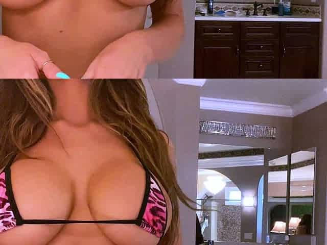 Big boobs milf masturbates with her dildo