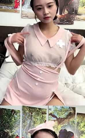 Horny Japanese teen in school uniform sucks cock