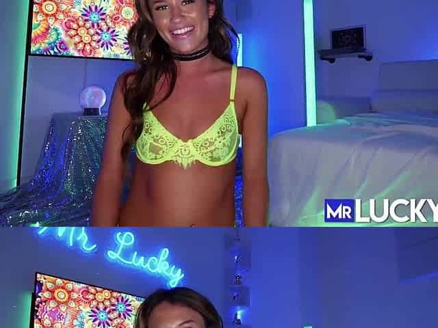 Cute Dick-Lover Maya Mixon Sucks And Screws
