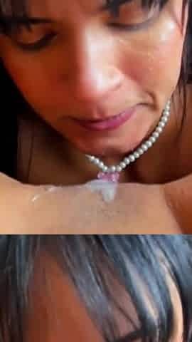 Lesbian Lovers Enjoying with Tongue