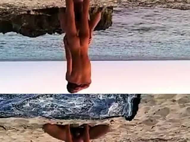 Sexy Couple's Public Beach Adventure