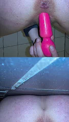 imagine how I lick squirting vagina and squirt myself