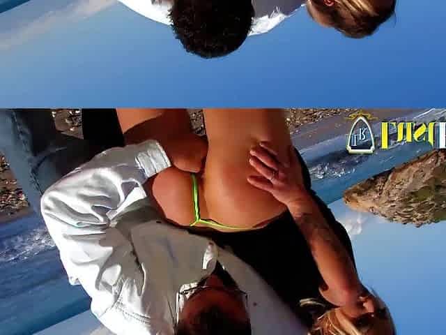 Resigned blond hottie fucked by thick rod