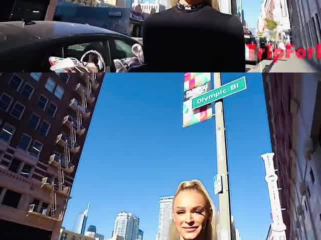 White hotty wears Oriental weenie on neck