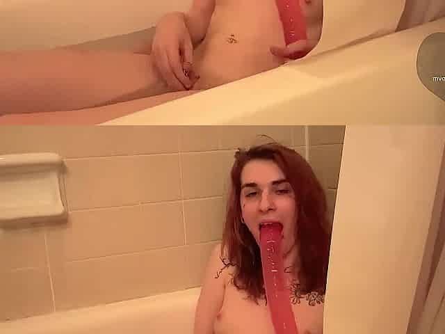 Playing in the Tub short