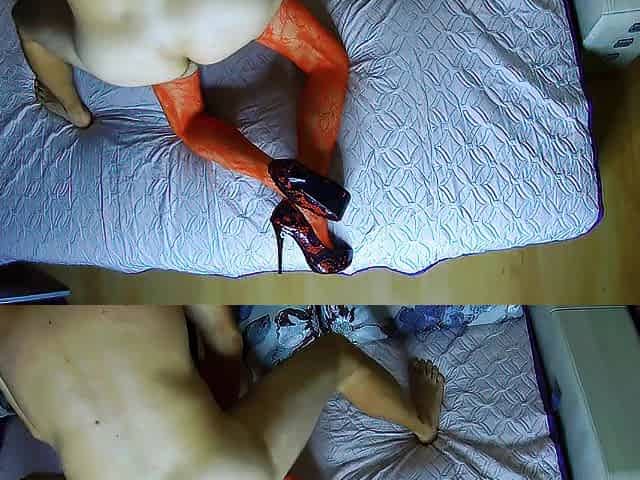 Sex with slim wench