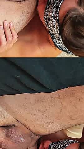 Licking Big Balls and Ass Until My Man Cums