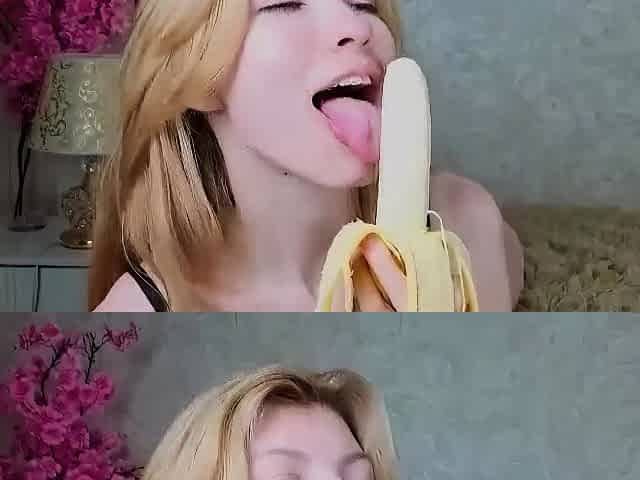 Cute blonde teen Lindsey solo toying pussy and ass