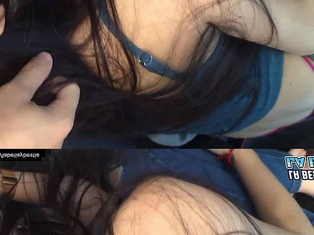 Outdoor Sex in the Car a Rich Anal Creampie!