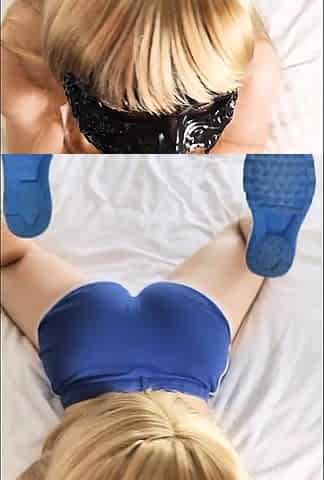 Blonde Babe's Wild Ass Encounter with Mysterious Stranger