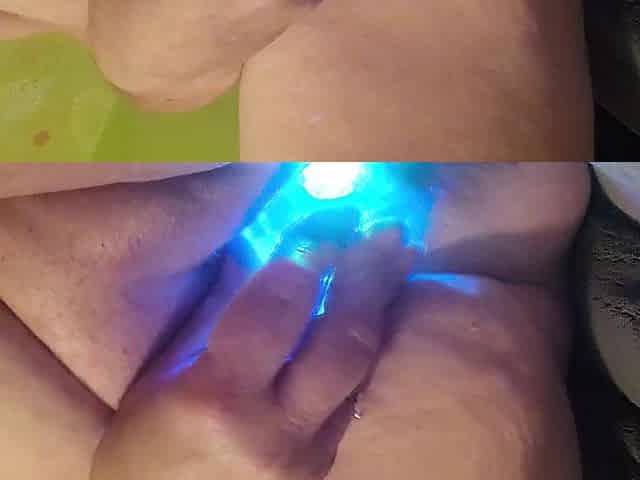 Flashing ball in my vagina