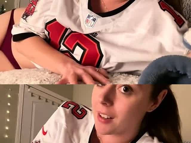 Super Bowl Bet Leads to Steamy Solo Session