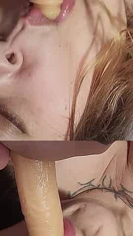 Friend Sucks Your Cock Without Taking Her Eyes of You