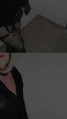 Lady in Ebony at Play