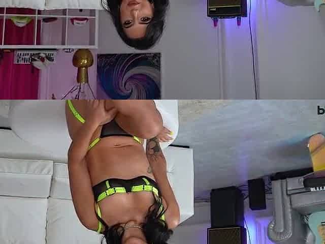 PERVECT Large ass chick Lena Coxx slobbers all over BBC