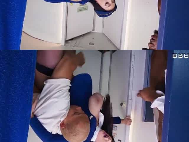 This Flight Attendant Fucks - Mazee The Goat, Angela White And Ricky Johnson