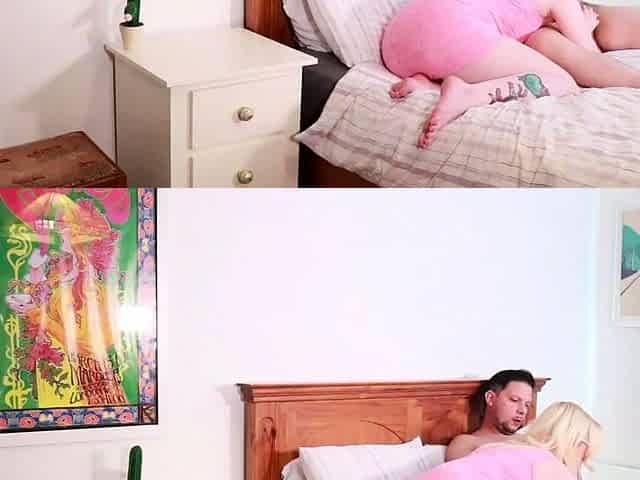 Identical Stepsister Surprise Visit Turns Naughty