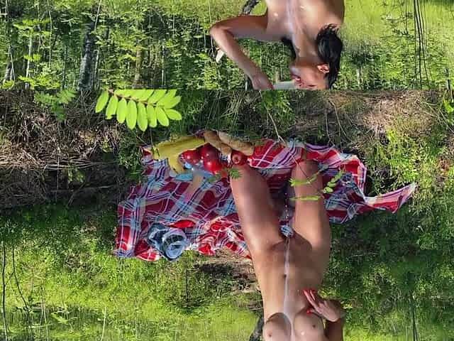 Masturbation In The Forest - Afina Kisser
