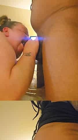 Balls Deep Sloppy Dicksucking BBW Fuckpig Throatpie