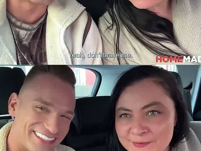 Christina Santes - Homemade Xxx - Hot Hairy Amateur Gets Ass Fucked In Taxi Car While Driving