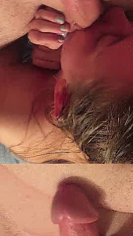 Slow and Fleshly Stripped Oral pleasure from Hot Wife