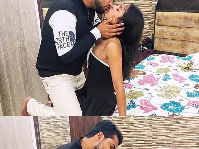 Indian Desi Girlfriend Boyfriend Anniversary Fucking in Hotel