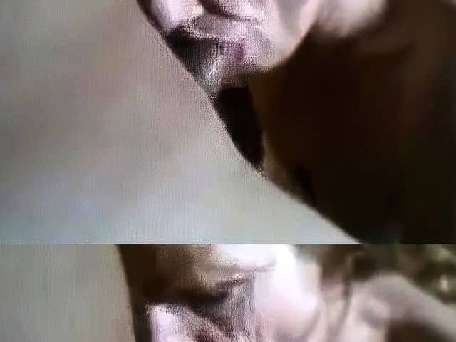 Grandma with a wrinkled face sucks dick and drinks cum