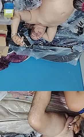 Stepmother Discovers Her Stepson Masturbating, Sucking His Cock, Fucking Him Hard Until Her Pussy Is Full of Semen