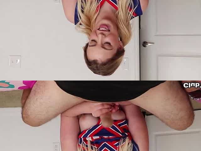 A Cheerleader Boosted His Cock