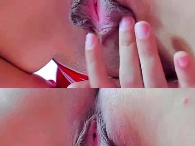 18yo Amateur Shows Her Pussy on Webcam