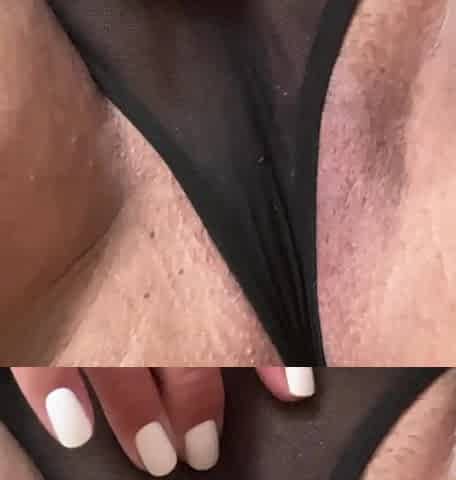EDGING IN MY SEE THROUGH PANTIES CLOSE UP