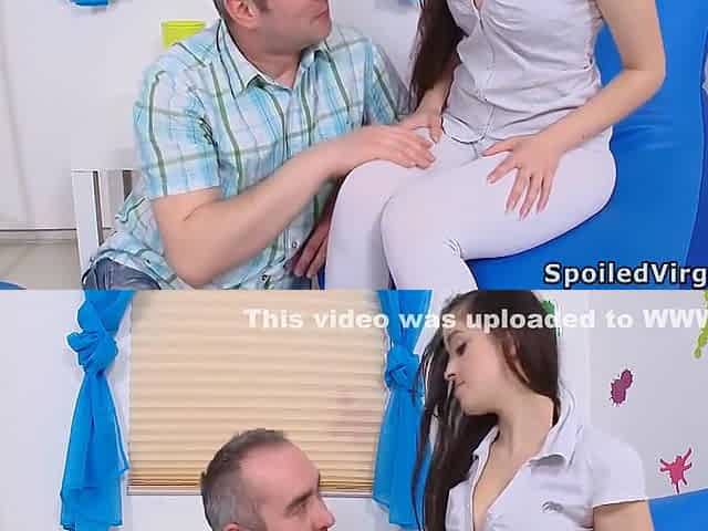 Long-haired Teen 18+ Beauty Checked For Virginity By Old Doctor And Fucked