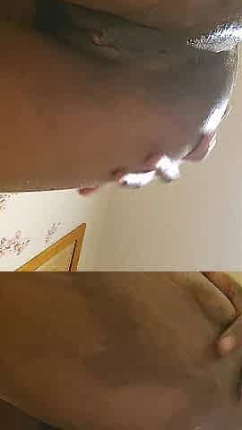 BLACK mother I'd like to fuck Uses LARGE SEXTOY TO MASTERBATE