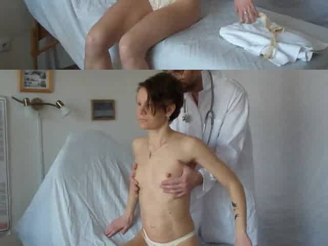 Obscene exam - raunchy medical exam o f hot angel