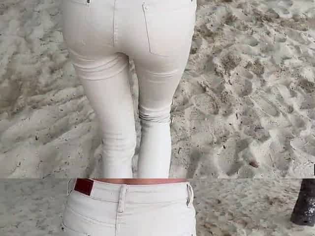 I Stole a Cutie from Her Cuckold Spouse on a Public Beach and Banged Her Hard