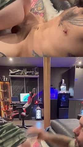 First Time Anal with My Step Stepbrother for Me and It Was Hard Because My Ass Was Virgin