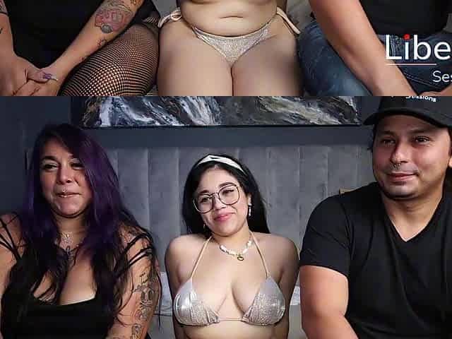 Wife banged by 3 ebony studs in front of her spouse
