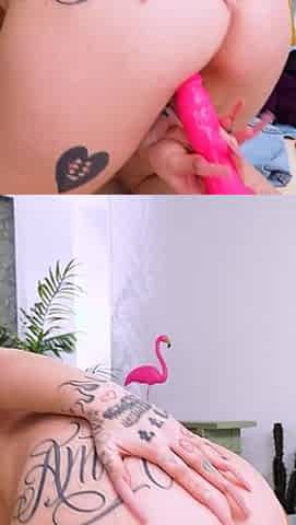 Ultra-feminine Beauty, Happy Black Cock Worshipper. Roma Amor Loves the BBC at Fakings Black Fix