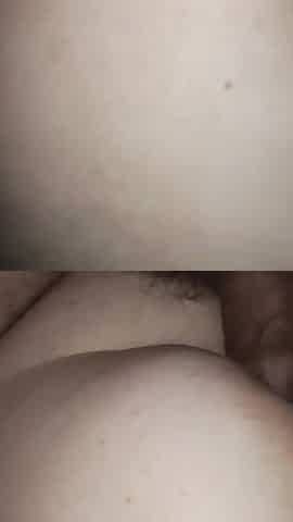 Cum Inside Her Pussy and on Her with Helping Hand