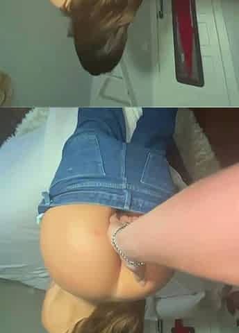 Doggystyle hardcore in the bathtub with a babe