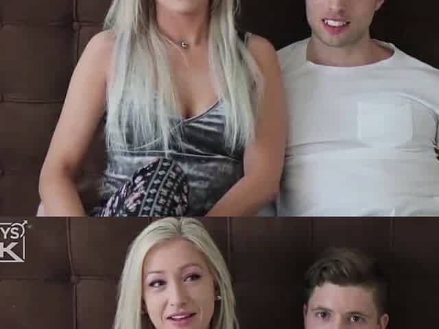 Blond With CONSUMMATE BOOTY has college dick screw her up.