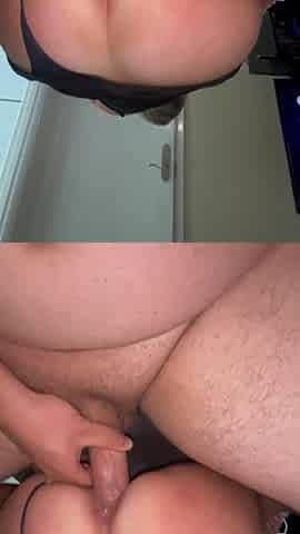 Step mother bang hard in kitchen and try anal