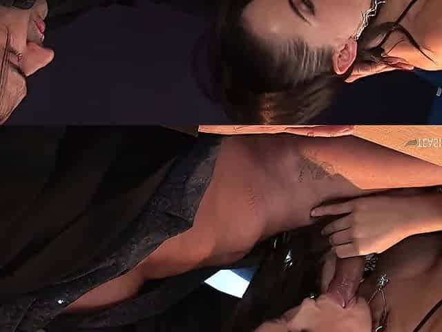 Secretary gets her cunt licked and screwed by her boss