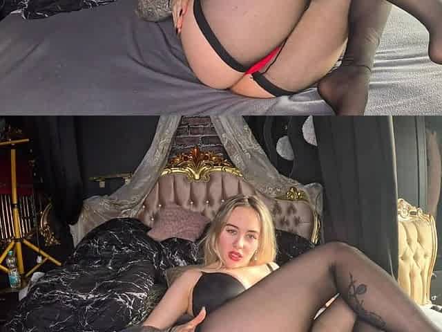 Nylon Slut Has Fun