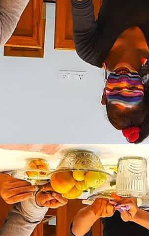 Lonely Housewife Calls Househelp to Cook and Fuck in Kitchen 1