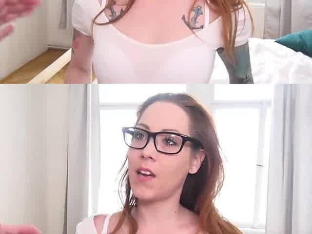 Redhead Hottie Foxy Gets Some Enormous On Chicks Penis